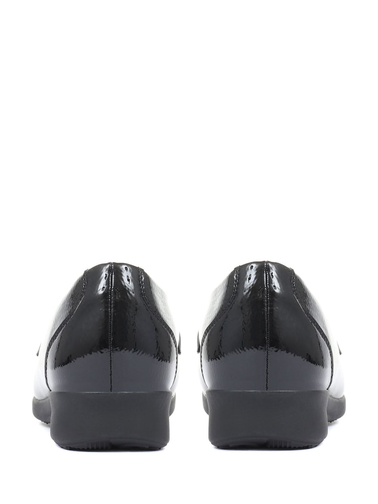 črna - Pavers Patent Leather Ladies Loafers - Slika 2 iz 5 črna - Pavers Patent Leather Ladies Loafers - Slika 2 iz 5