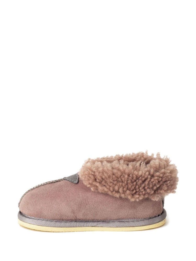 Celtic & Co Kids Sheepskin Slippers - Image 2 of 4
