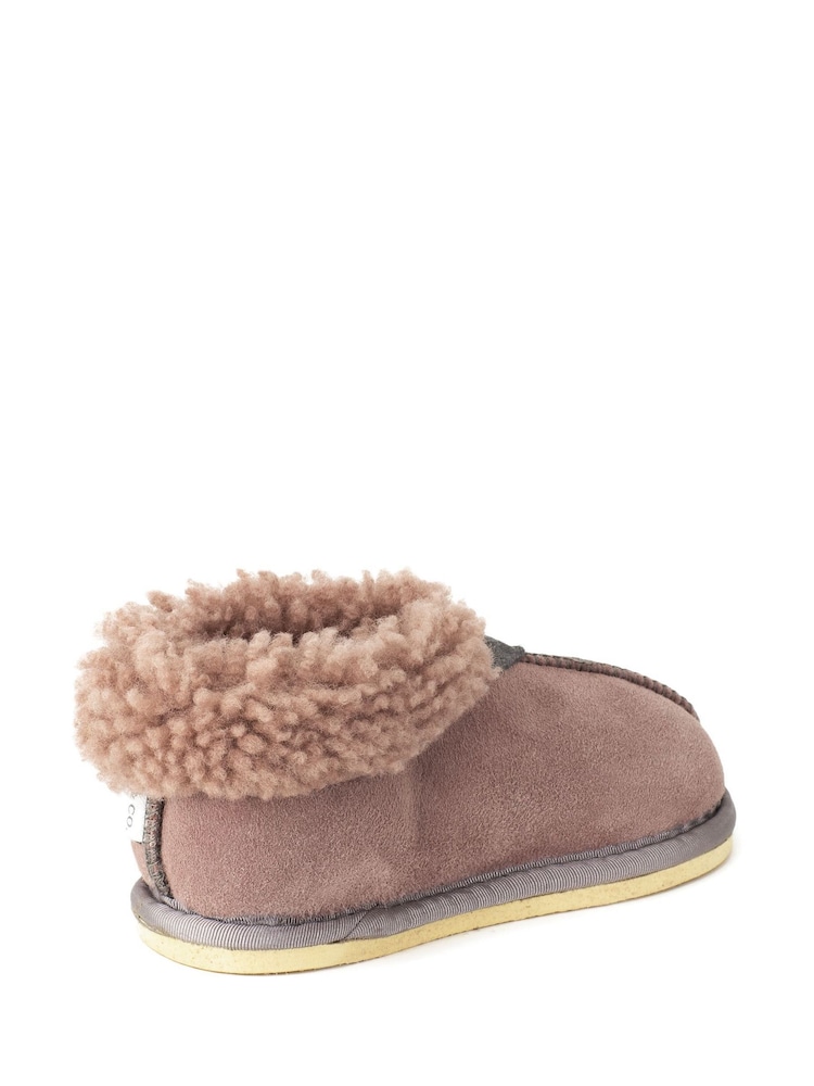 Celtic & Co Kids Sheepskin Slippers - Image 3 of 4