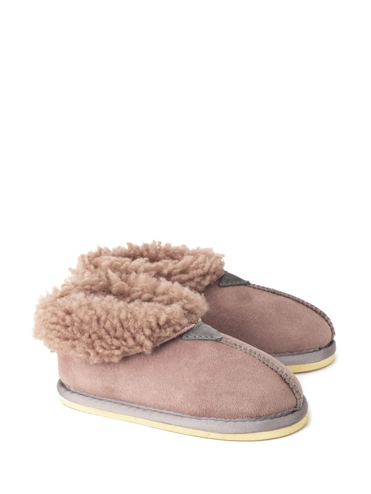 Celtic & Co Kids Sheepskin Slippers - Image 4 of 4
