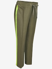 Vert kaki - Pantalon de jogging de maternité à taille élastique - Image 1 of 2