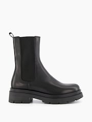 Dune London Black Palmz Heavy Outsole Chelsea Boots - Image 1 of 5
