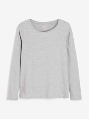 Noir/Blanc/Gris/Bleu/Vert - 100% Coton Manches longues Hauts 5 Lot - Image 8 of 14