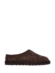Skechers Brown Relaxed Fit Renten Lemato Slipper - Image 1 of 4