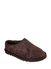 Skechers Brown Relaxed Fit Renten Lemato Slipper - Image 2 of 4