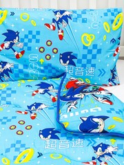 Character World Multi Sonic Geo Single Coverless Duvet 10.5 Tog - Image 3 of 4