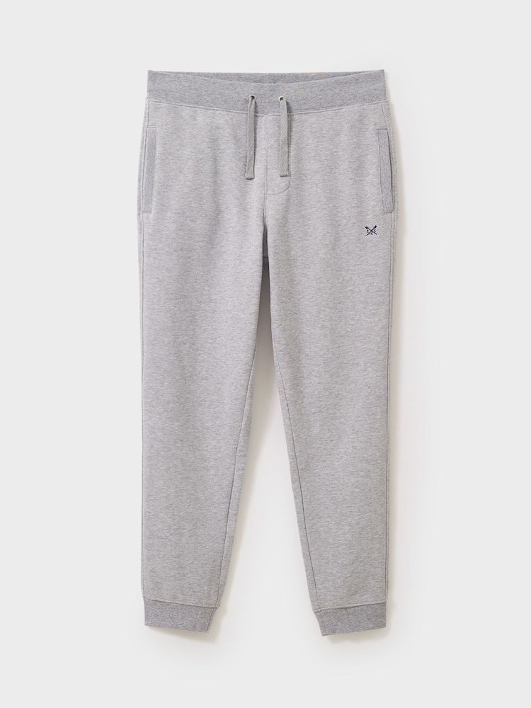 Crew Clothing Carbon Grey Crossed Oars Joggers - Image 4 of 4