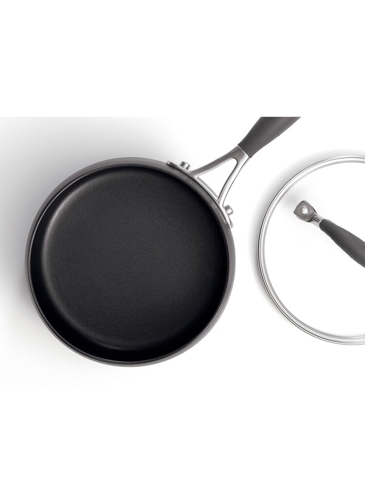 Lakeland Pewter Grey Hard Anodised 14cm Milk Pan - Image 4 of 4 Lakeland Pewter Grey Hard Anodised 14cm Milk Pan - Image 4 of 4