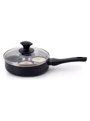 Lakeland Black Aluminium 20cm Poaching Pan - Image 1 of 1