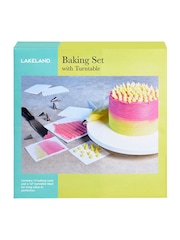 Lakeland White Baking Set with Turntable - Image 1 of 2