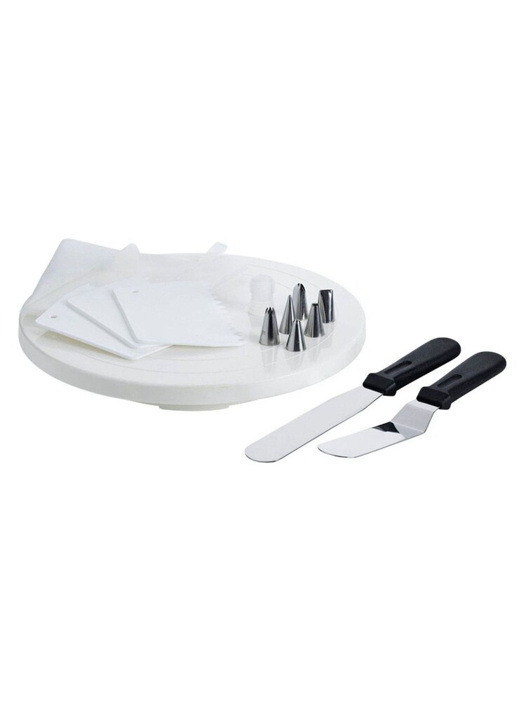 Lakeland White Baking Set with Turntable - Image 2 of 2