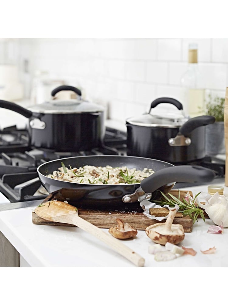 Lakeland Pewter Grey Classic 20cm Aluminium Frying Pan - Image 1 of 4