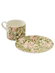 Morris & Co. by Spode Green Honeysuckle Teacup and Saucer - Image 4 of 4