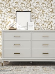 CosmoLiving White Westerleigh 6 Drawer Chest - Image 3 of 4