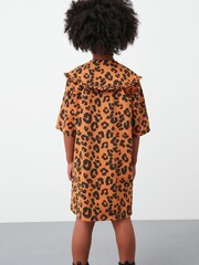 Animal Printed Collar Dress (3-16yrs) - Image 2 of 7
