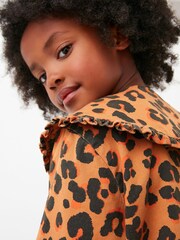 Animal Printed Collar Dress (3-16yrs) - Image 4 of 7