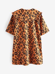 Animal Printed Collar Dress (3-16yrs) - Image 6 of 7