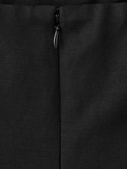 Mango Black Linen Blend Bandeau Top - Image 7 of 7