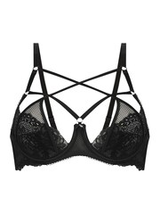 Czarny nieusztywniany biustonosz z fiszbinami Hunkemöller Anne - Image 4 of 6