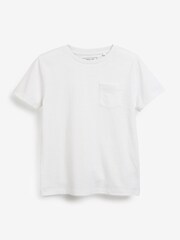 Blues 4 Pack Short Sleeve Textured Stripe T-Shirts (3-16yrs) - Image 3 of 7