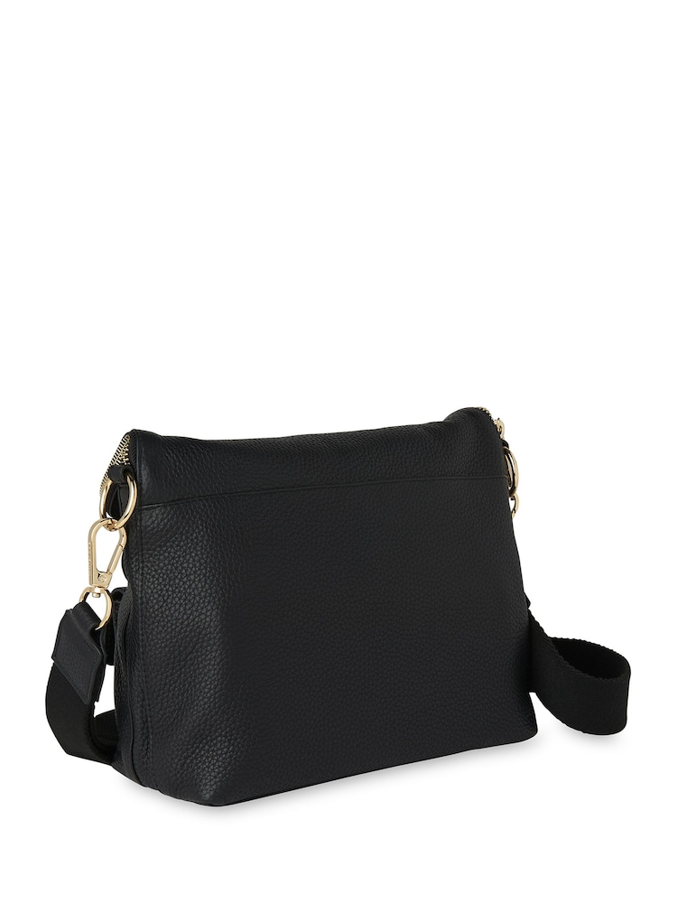 Whistles Black Cross-Body Vida Bag - Image 2 of 4