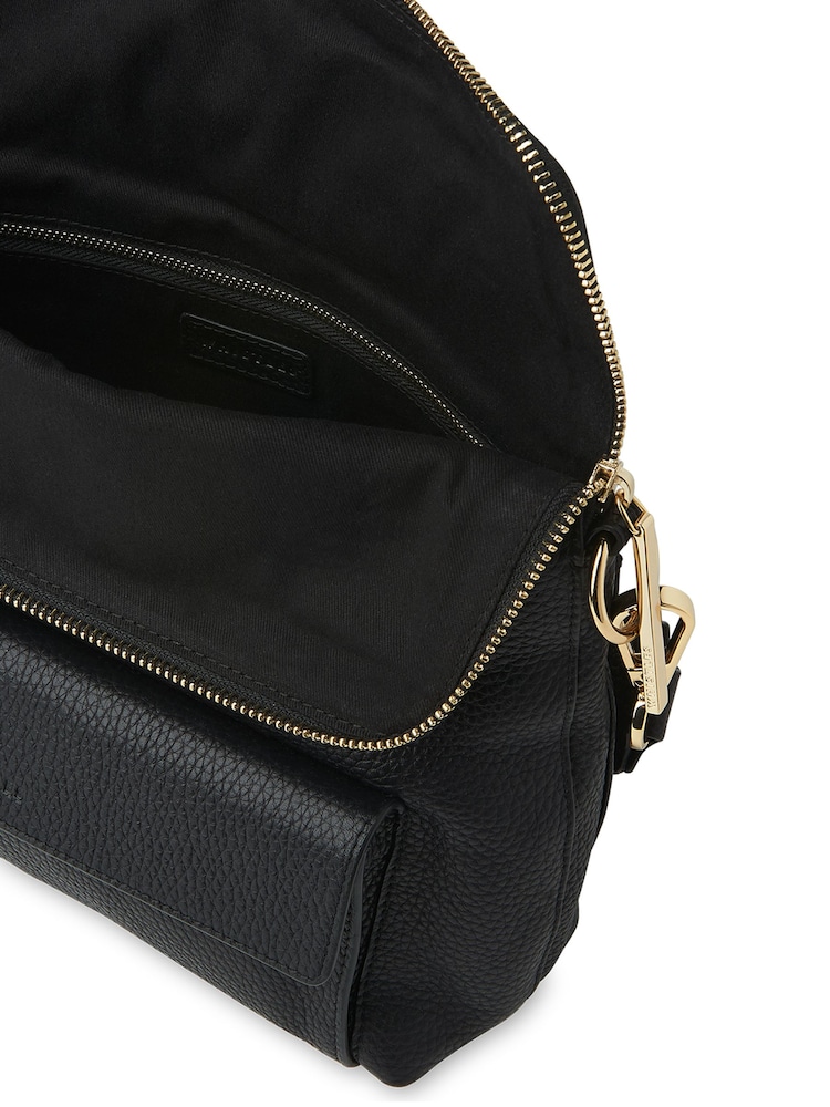 Whistles Black Cross-Body Vida Bag - Image 3 of 4