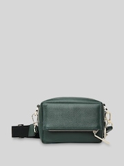 Whistles Green Bibi Cross-Body Bag - Image 2 of 4