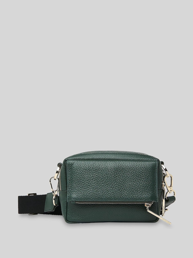 Whistles Green Bibi Cross-Body Bag - Image 2 of 4