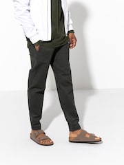 Birkenstock Mocha Arizona Birko Flor Nubuck Sandals - Image 5 of 5