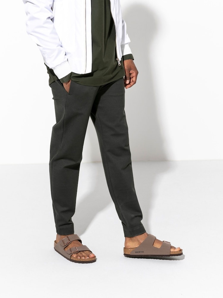 Birkenstock Mocha Arizona Birko Flor Nubuck Sandals - Image 5 of 5