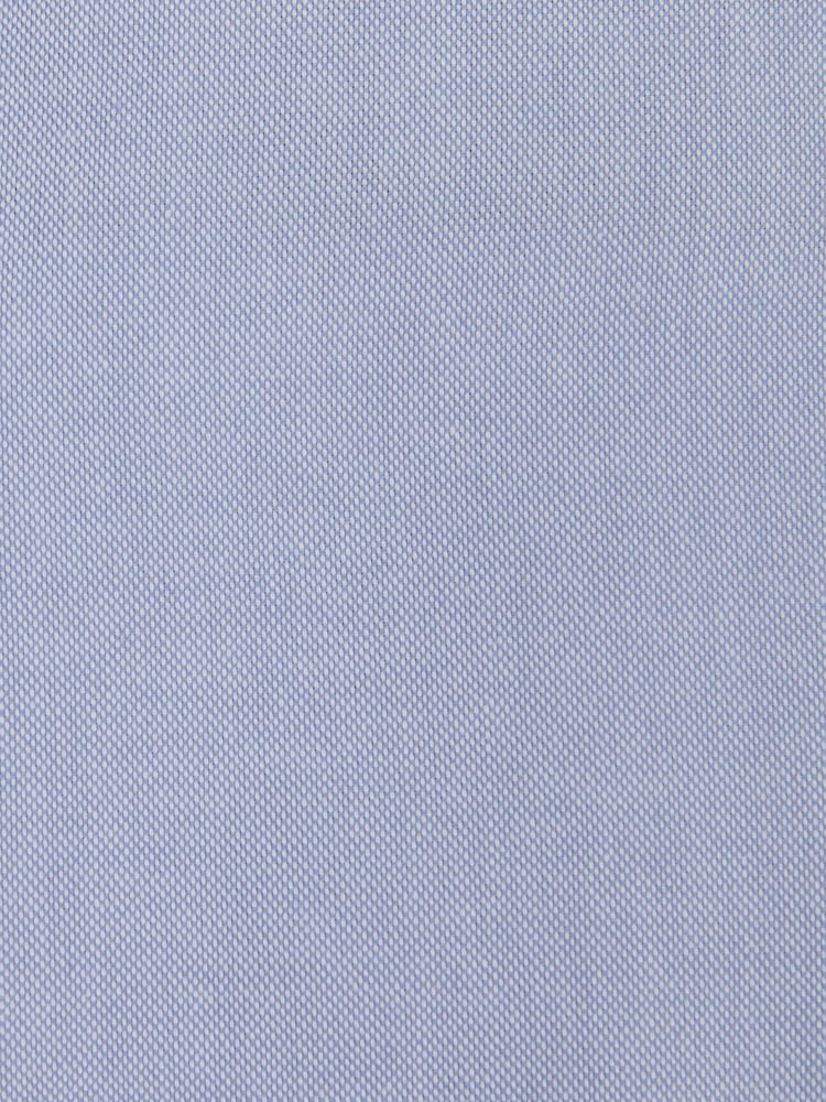 Pale Blue Slim Fit Easy Iron Button Down Oxford Shirt - Image 6 of 6