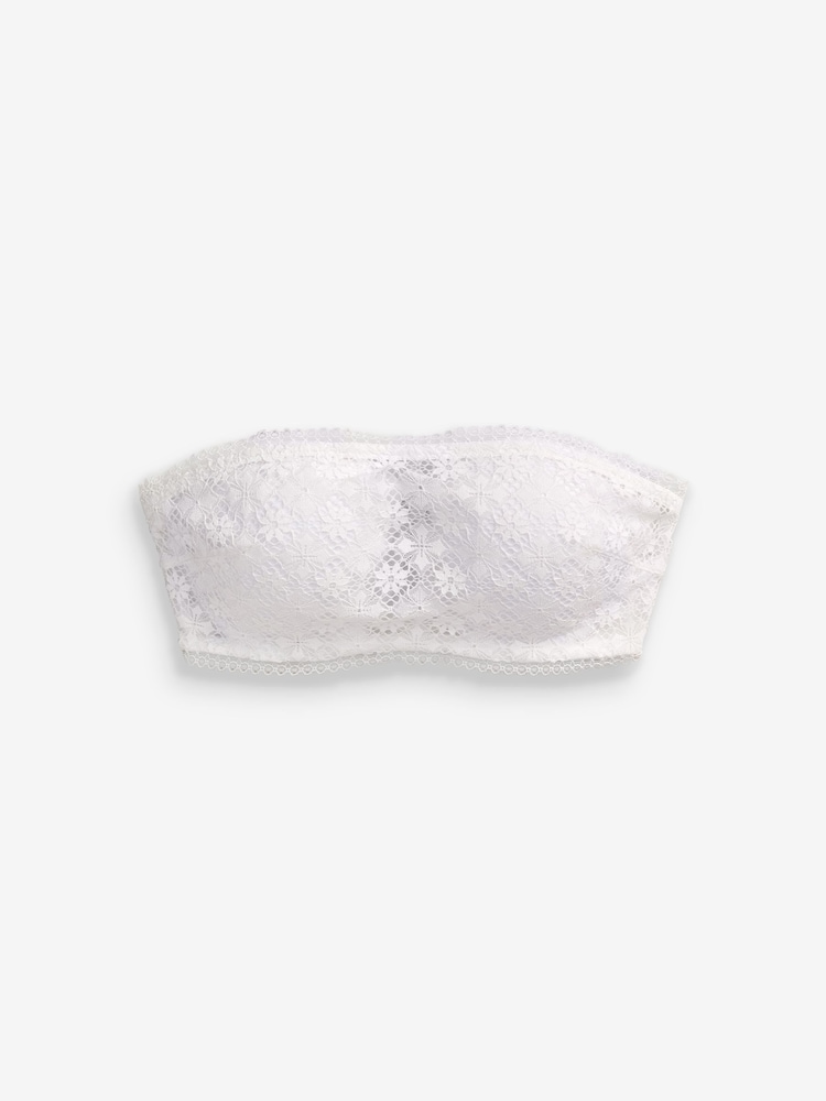 Black/White Geo Lace Light Pad Multiway Bras 2 Pack - Image 2 of 7