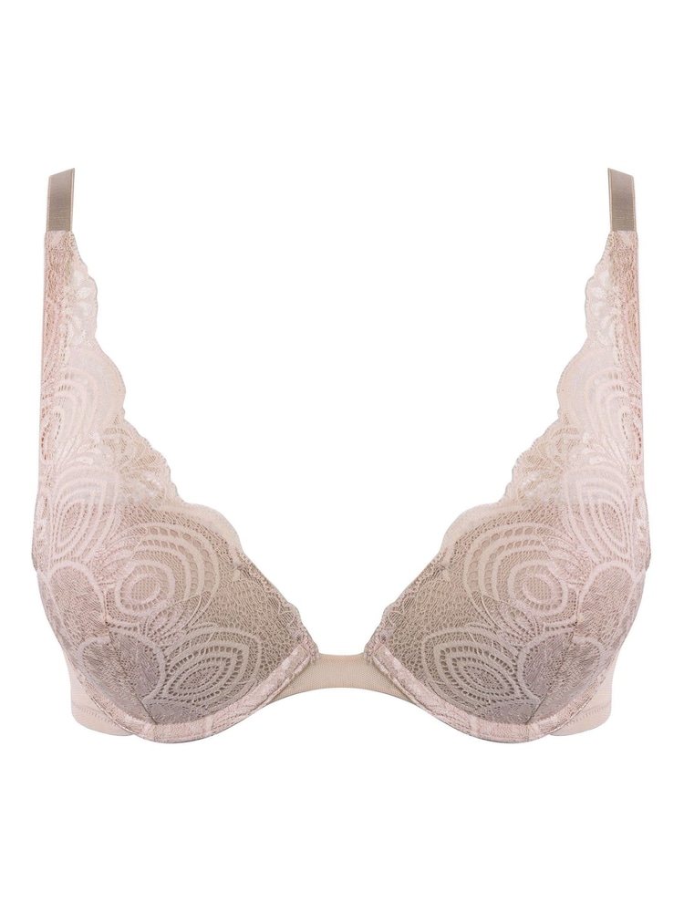 Wonderbra Refined Glamour Lace Plunge Push Up Bra - Image 3 of 5