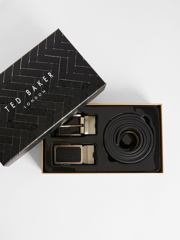 Ted Baker Black Rate Casual Belt In A Box - Image 2 of 3