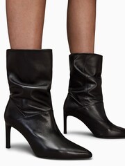 AllSaints Black Orlana Boots - Image 5 of 5