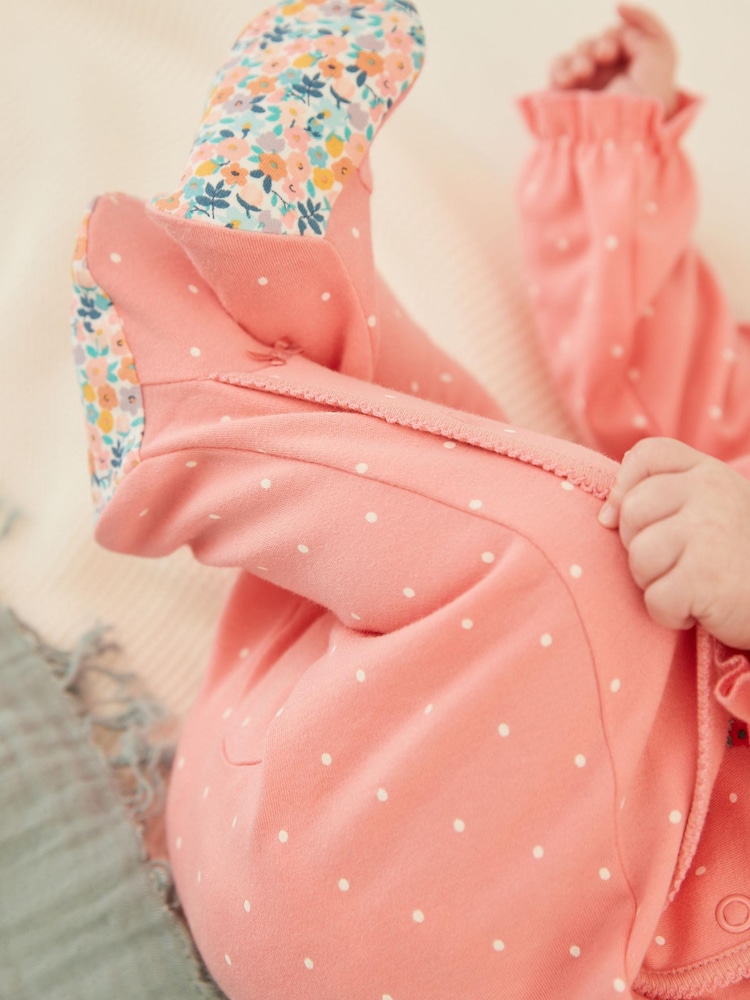 Pink Bunny Daddy Family Sleepsuit (0-2yrs) - Image 2 of 6