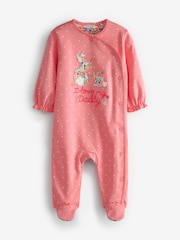 Pink Bunny Daddy Family Sleepsuit (0-2yrs) - Image 3 of 6
