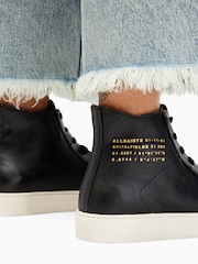 AllSaints Black Tana High Tops - Image 5 of 7