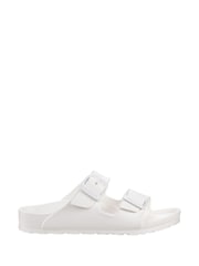 Birkenstock White Kids EVA Arizona Sandals - Image 2 of 4
