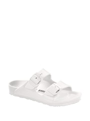 Birkenstock White Kids EVA Arizona Sandals - Image 3 of 4