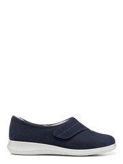 Hotter Blue Wrap II Touch-Fastening Full Covered Slippers - Image 1 of 4