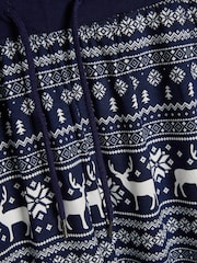 modra - The Little Tailor Ladies Reindeer božič s fairskim vzorcem Pižama - Slika 8 iz 8
