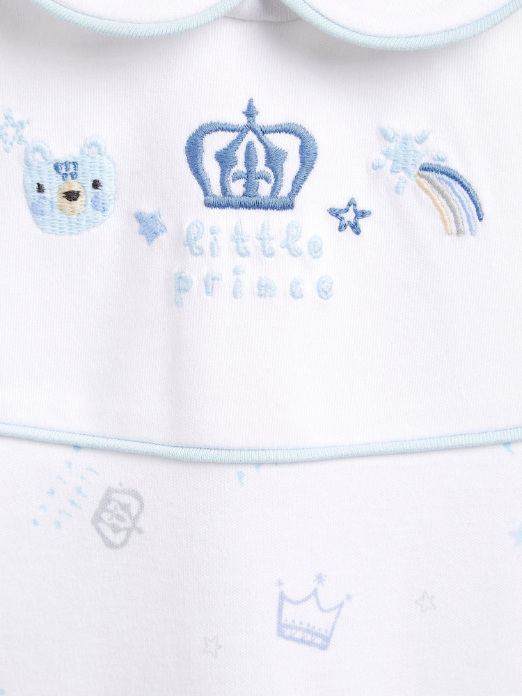 Blue Prince Baby Single Sleepsuit (0-2yrs) - Image 3 of 3