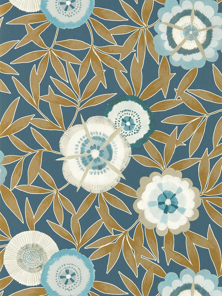 Harlequin Blue Komovi 10.05M Wallpaper - Image 1 of 1