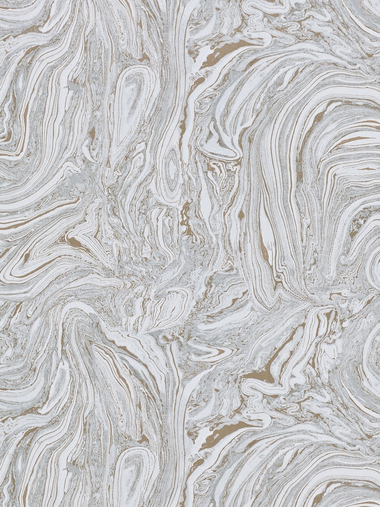 Harlequin Grey Makrana 10.05M Wallpaper - Image 1 of 1