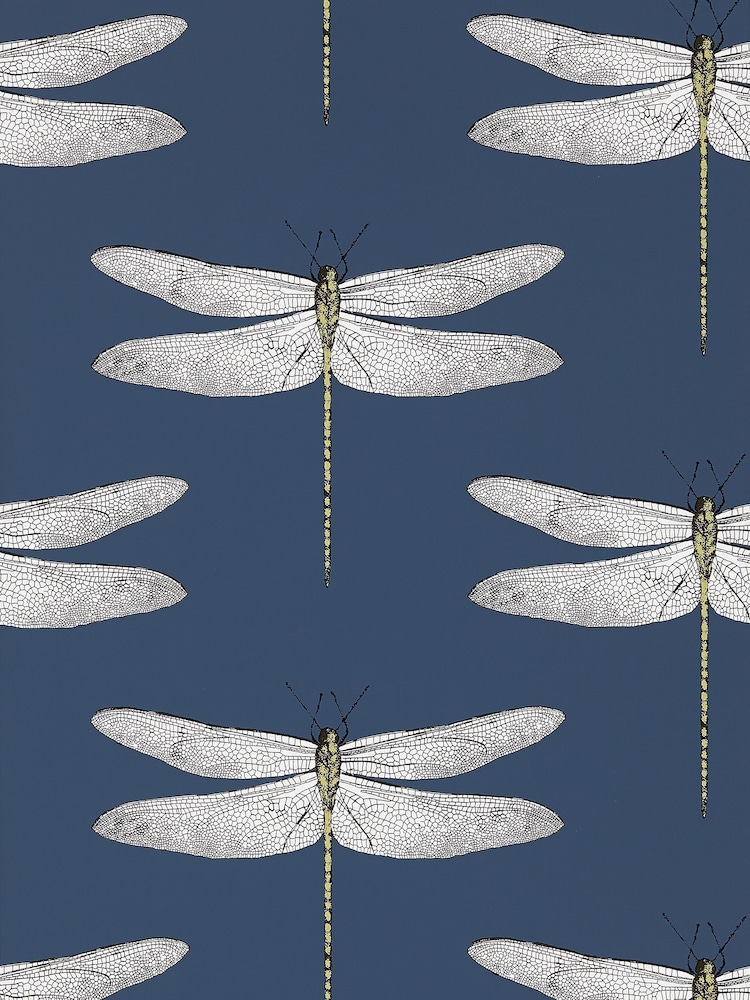 Harlequin Blue Demoiselle 10.05M Wallpaper - Image 1 of 1