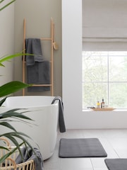 Catherine Lansfield 6 Piece Grey Anti-Bacterial Towel Bale - Image 2 of 5