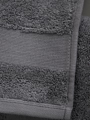 Catherine Lansfield 6 Piece Grey Anti-Bacterial Towel Bale - Image 3 of 5