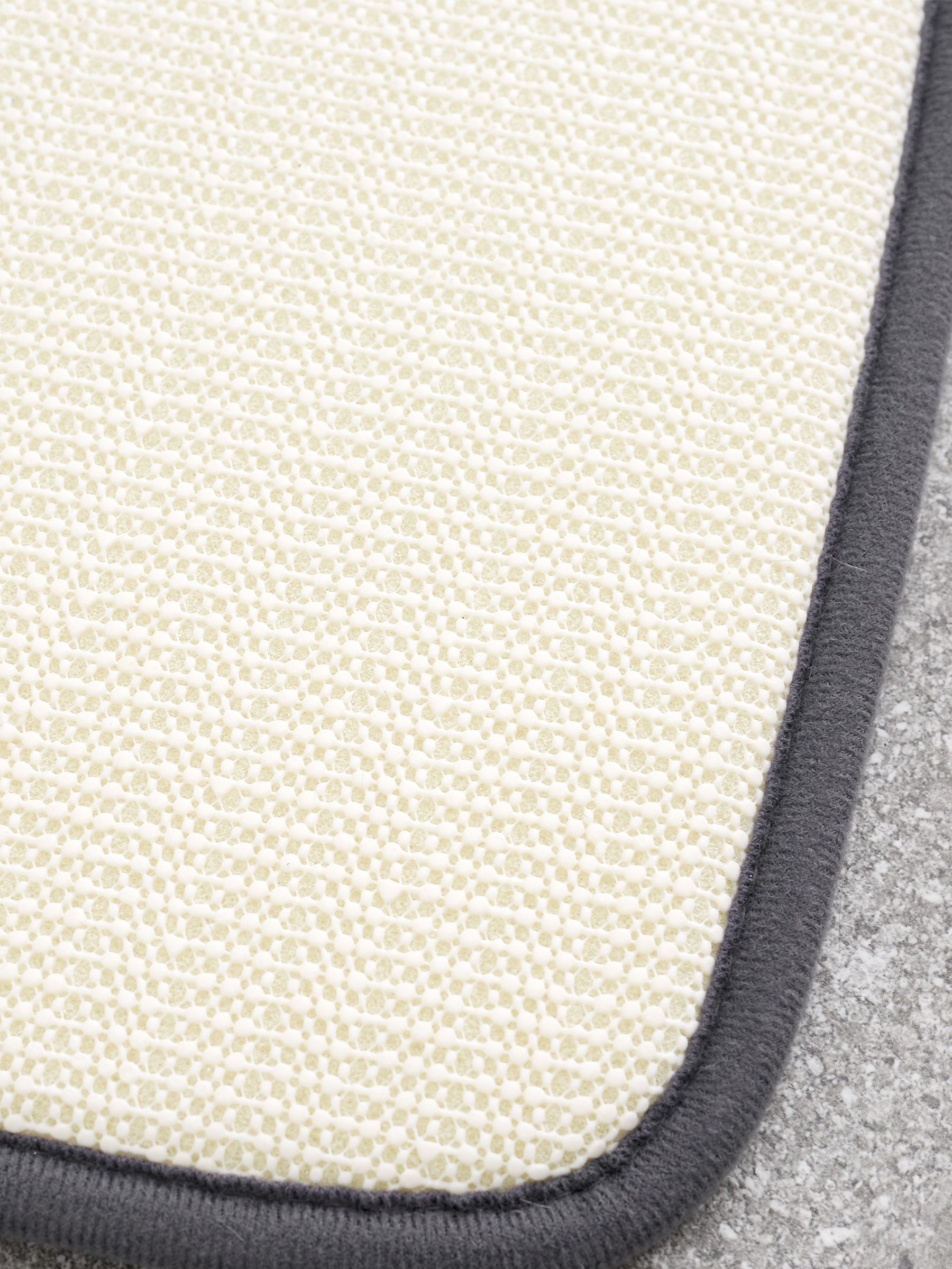 Tappetino Da Bagno Memory Foam Catherine Lansfield | Antibatterico 50x80 Cm | Verde Foresta