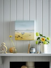 Laura Ashley Blue Cromer Printed Canvas - Image 1 of 3